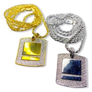 Real Diamond Pendant 0.15ctw with 20” necklace